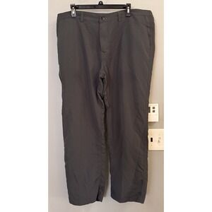 Rei Co Op Pants Rugged Nylon Hiking Outdoor‎ Side Zipper Pocket 40x29.5